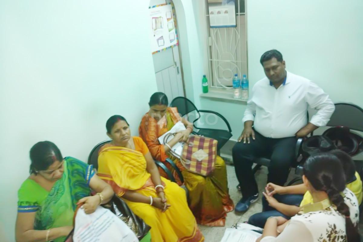 Waiting Area at Chest And Allergy Clinic Kankurgachi Kolkata