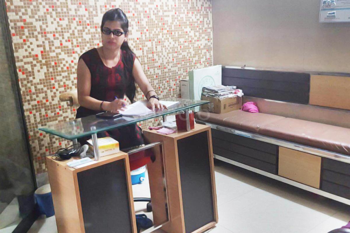 Reception at Chhatre Dental Clinic Station Road Raipur