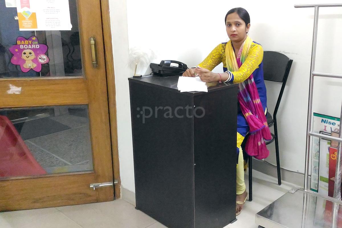 Reception at Children Clinic & Vaccination Center Sector 30 Chandigarh