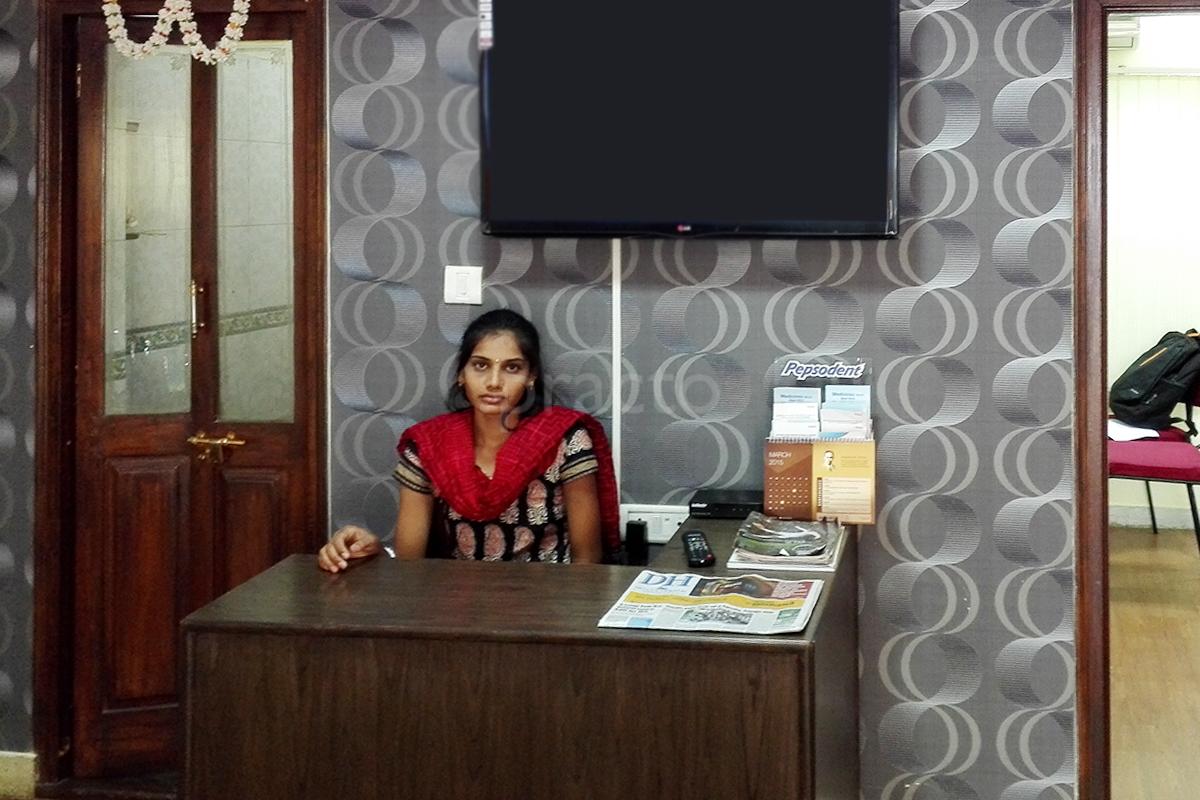 Reception at Chili Pili Children Clinic Banashankari 3rd Stage Bangalore
