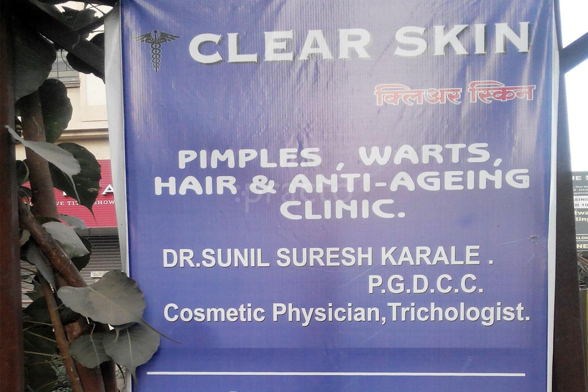 Entrance at Clear Skin Clinic Sinhagad Road Pune