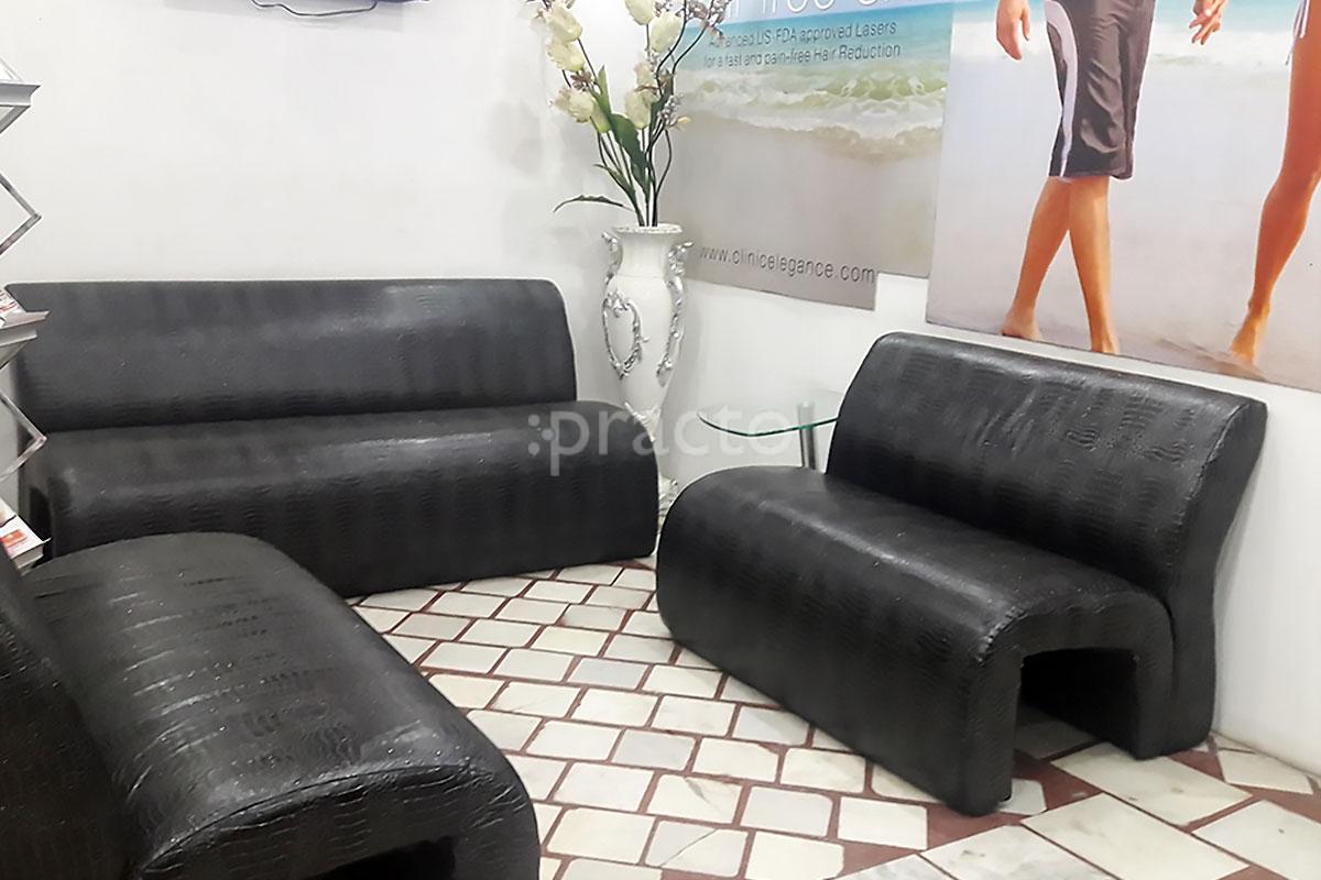 Waiting Area at Clinic  Elegance Pitampura Delhi