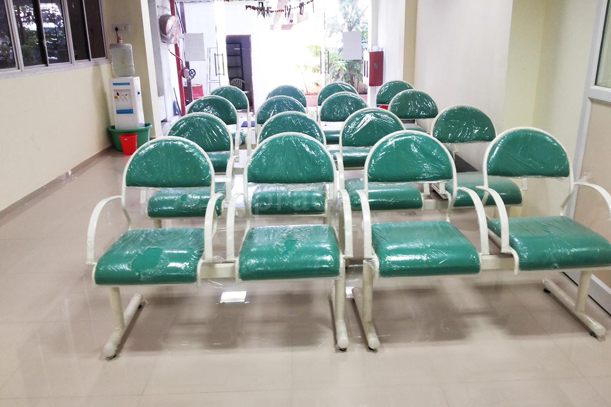 Waiting Area at Columbus Hospital - Institute of Psychiatry and Deaddiction Begumpet Hyderabad