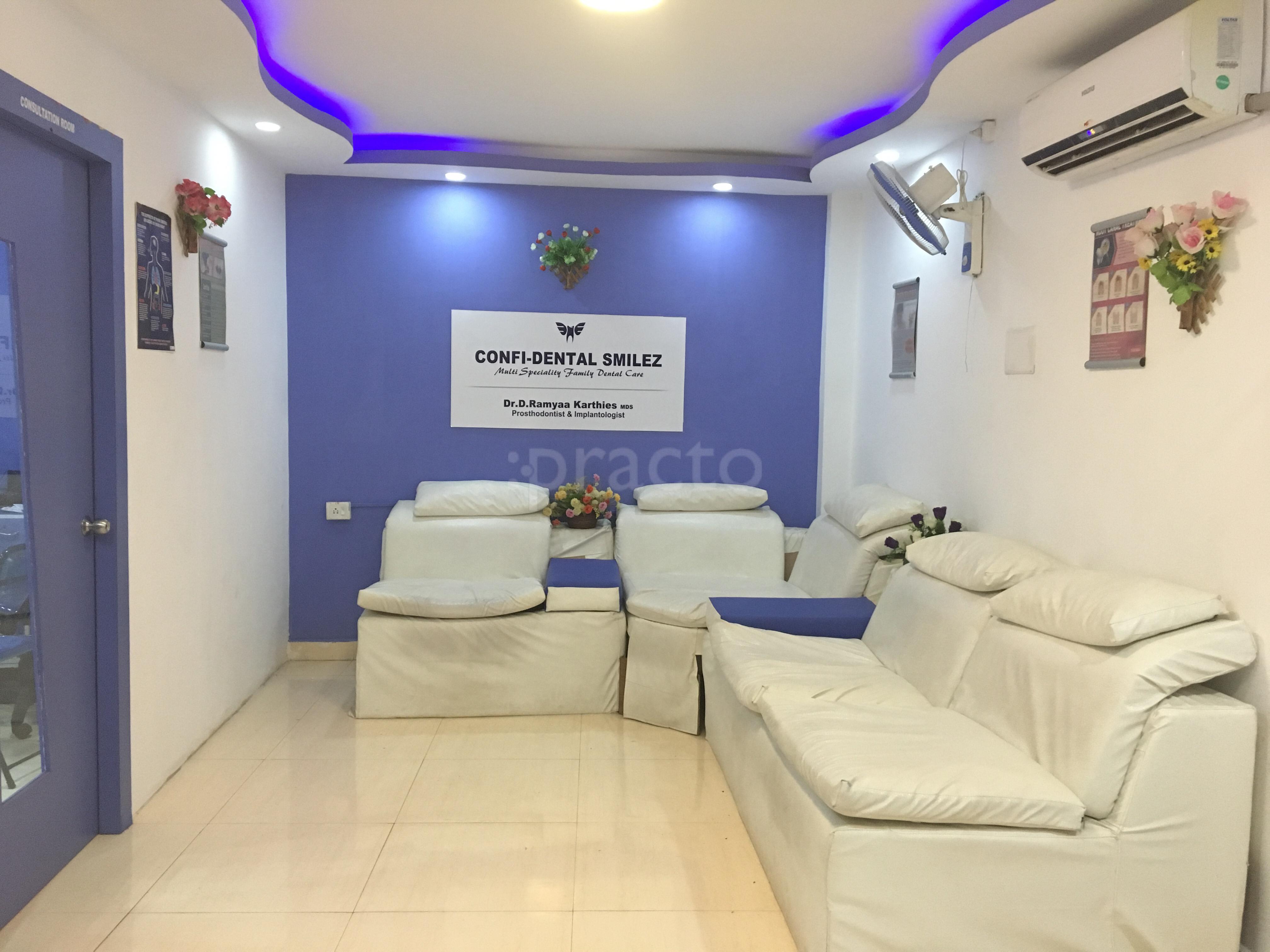 Waiting Area at Confi Dental Smilez Keelkattalai Chennai