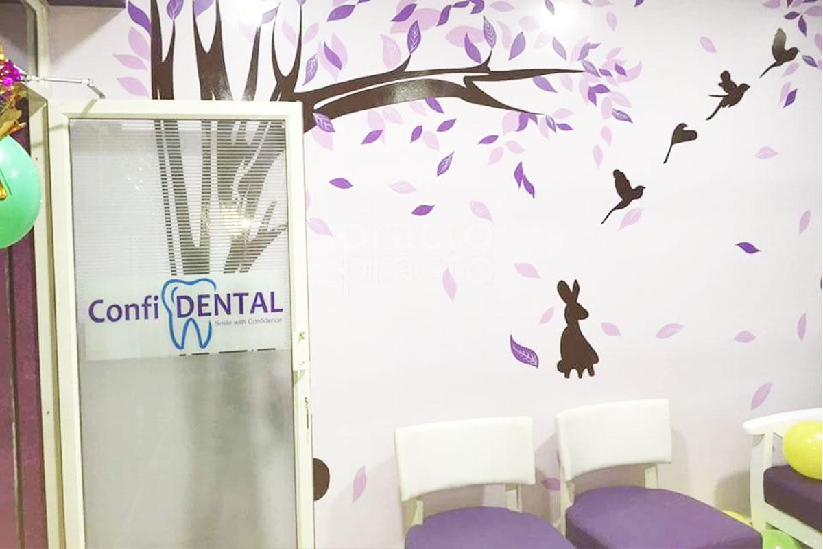 Waiting Area at Confi Dental Currency nagar Vijayawada