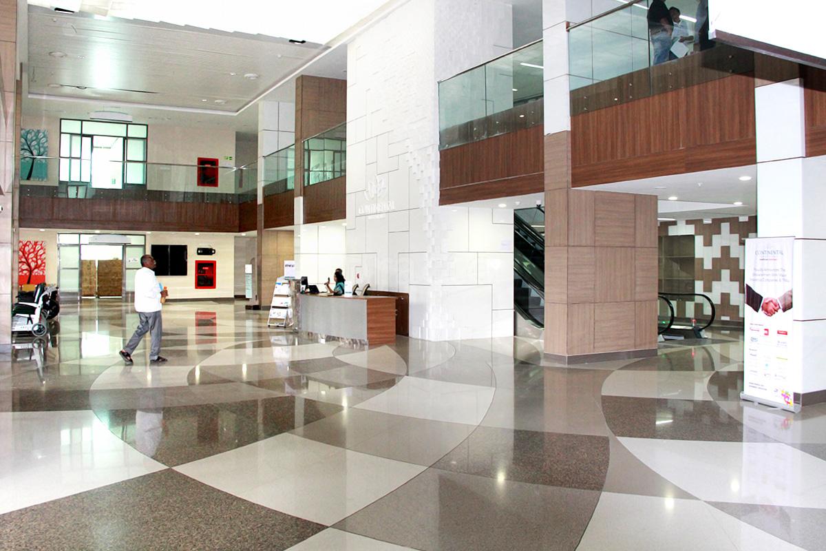 Entrance at Continental Hospitals Gachibowli Hyderabad