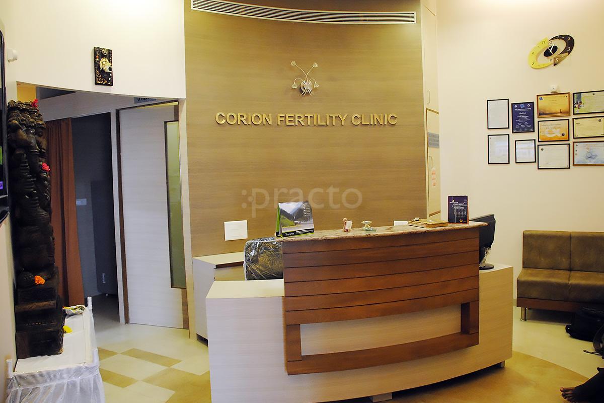 Reception at Corion Fertility Clinic Andheri West Mumbai