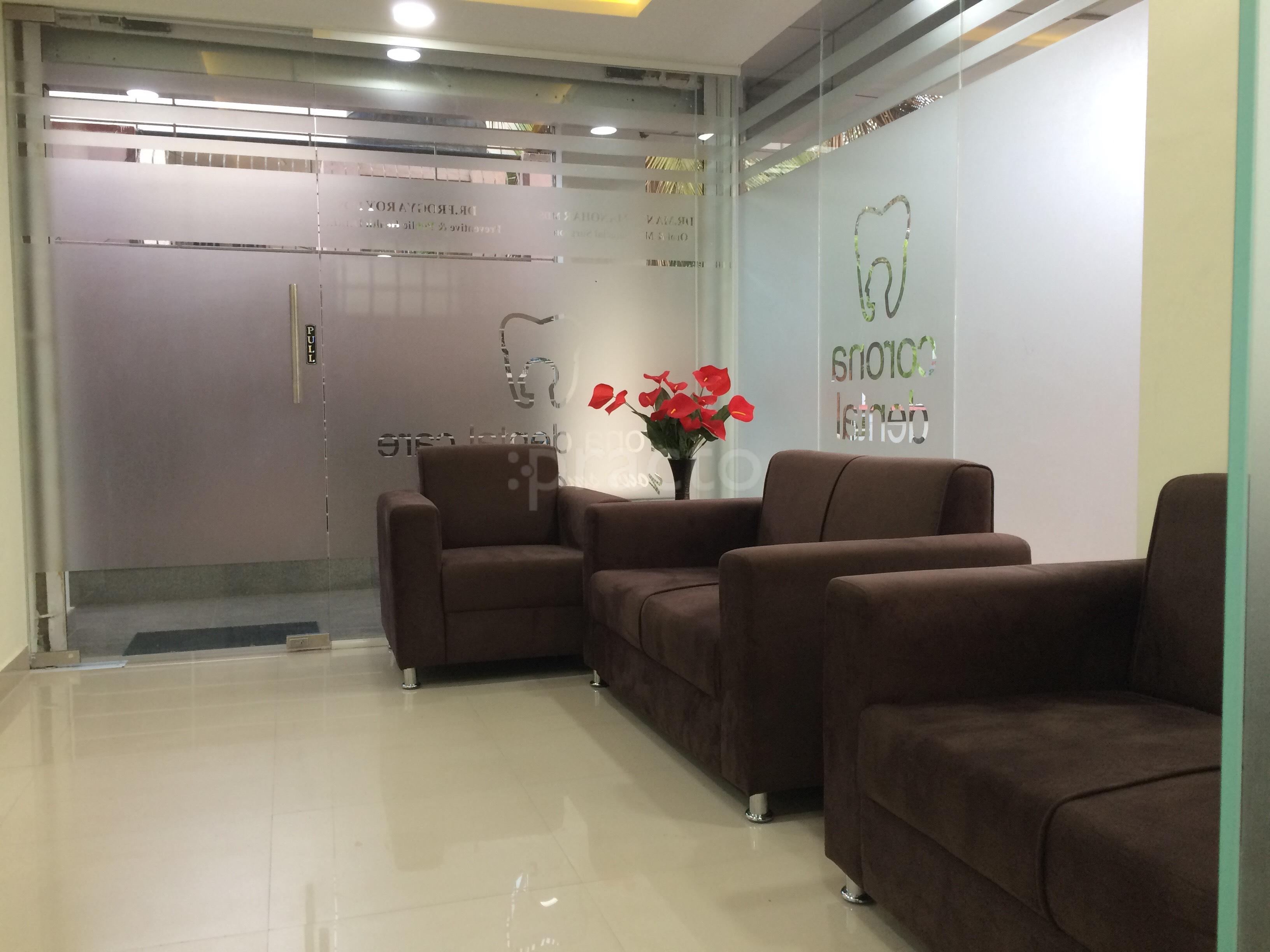 Waiting Area at Corona Dental Care Vidyaranyapura Bangalore