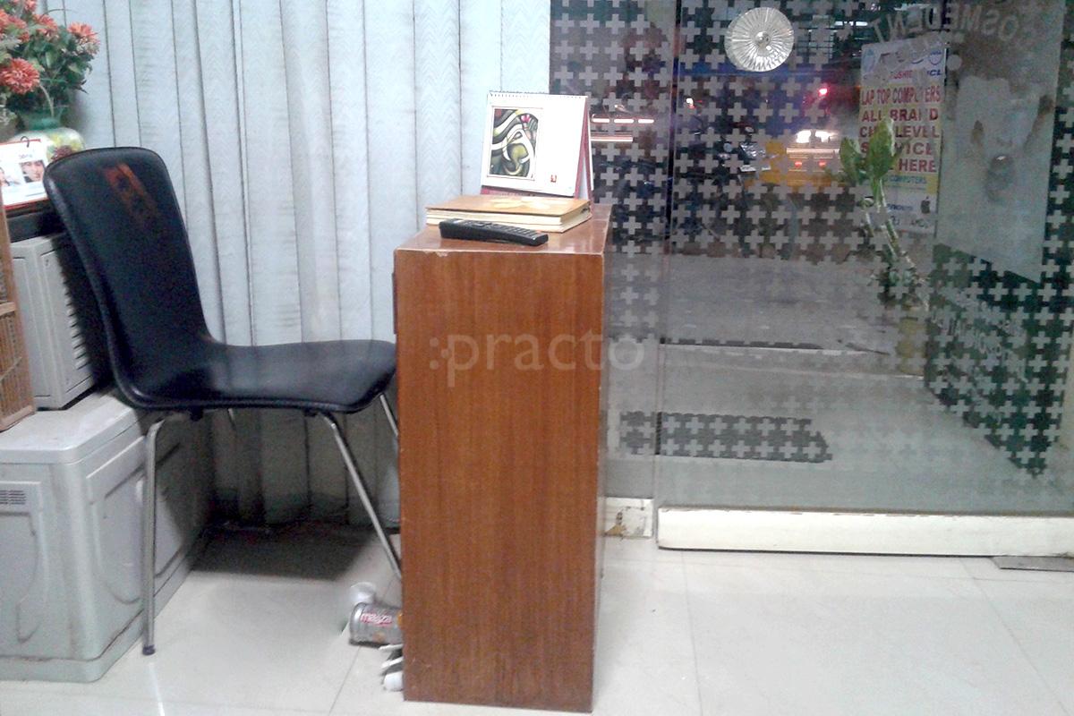 Reception at Cosmedent Speciality Dental Clinic Nizampet Hyderabad