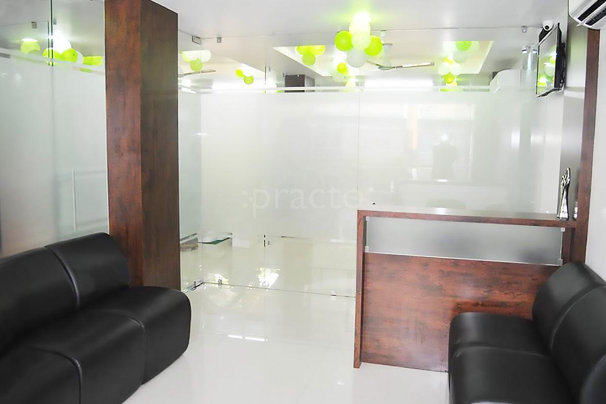 Waiting Area at Cosmetic Dentistry Ambawadi Ahmedabad