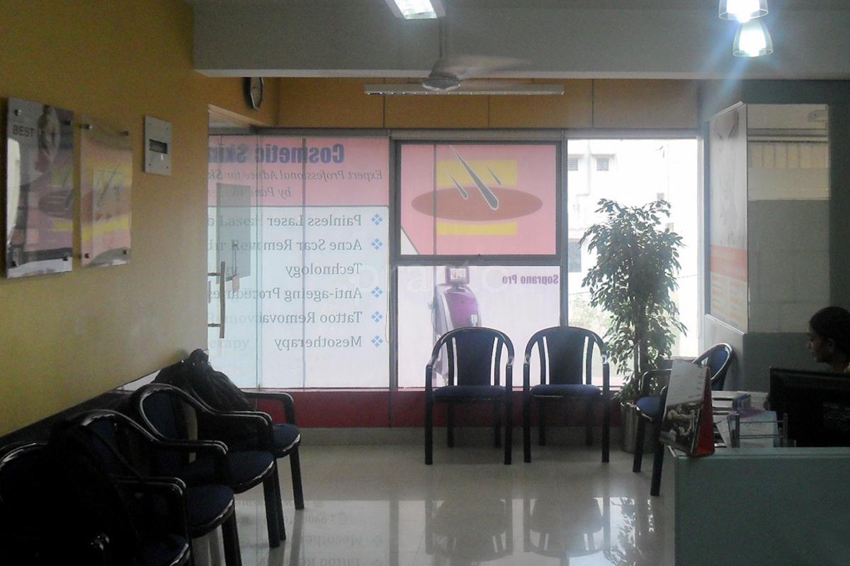Waiting Area at Cosmetic Skin Care Clinic HSR Layout Bangalore