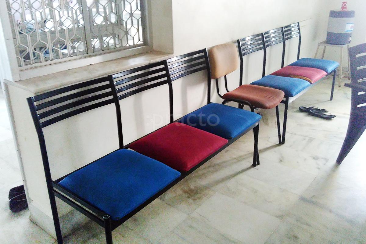 Waiting Area at Cure Cardiology Clinic Rajkot New Jagnath Plot Rajkot