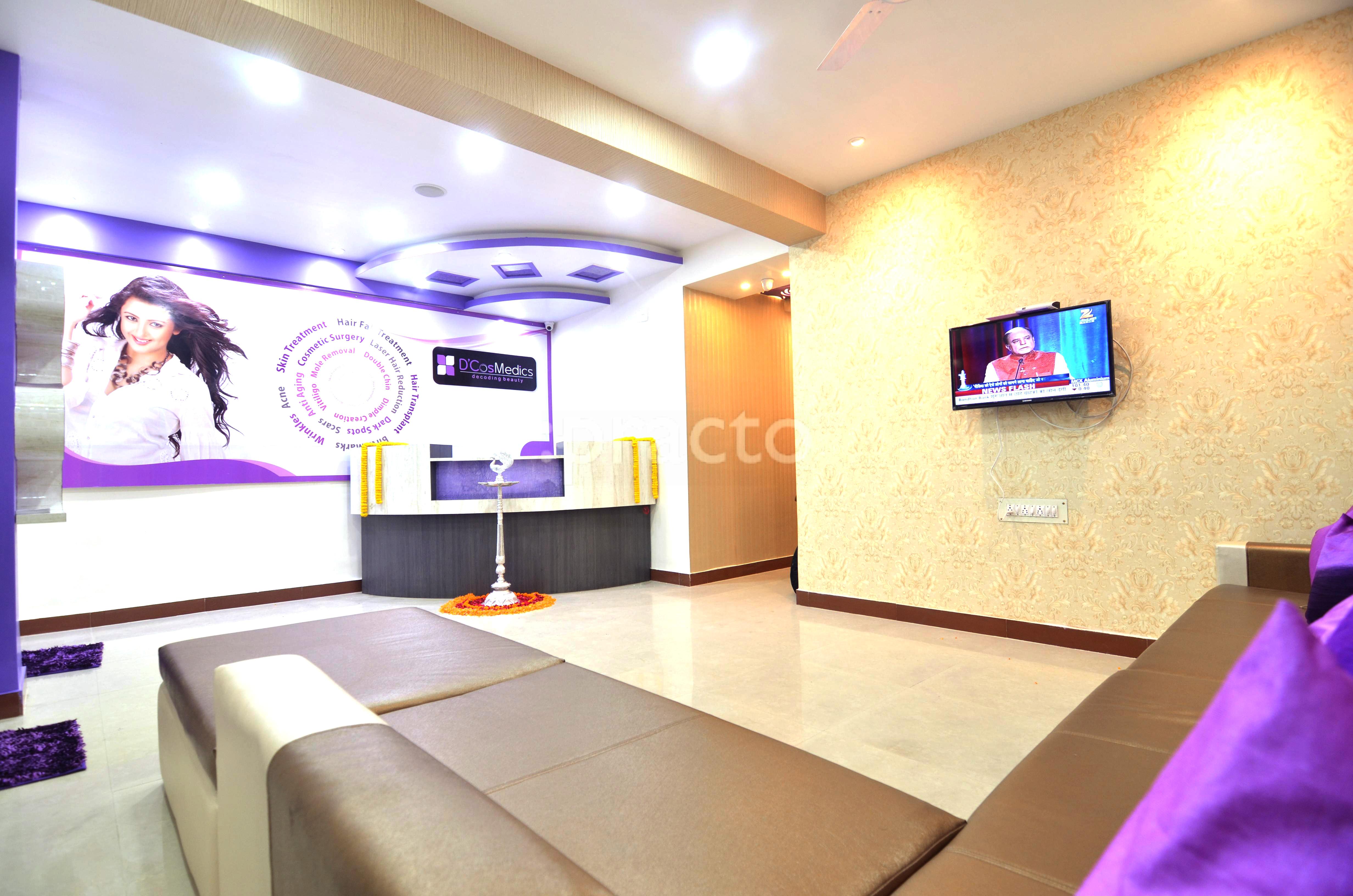Waiting Area at D'CosMedics Clinic Kalighat Kolkata