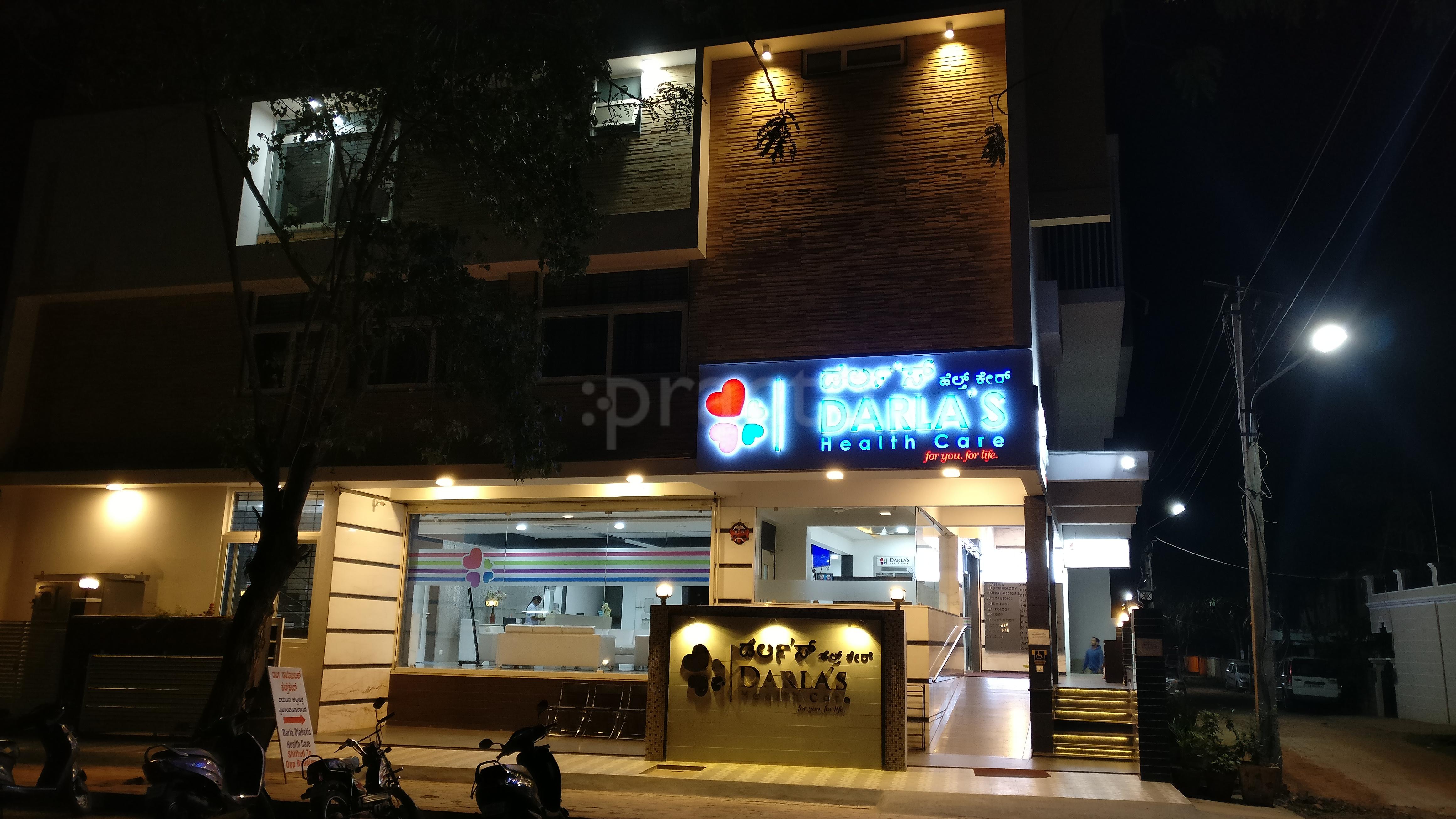 Entrance at Darla's Health Care Saraswathipuram Mysore