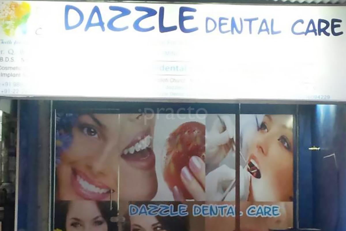 Entrance at Dazzle Dental Care " Centre for Implant & Aesthetic Dentistry" Andheri East Mumbai