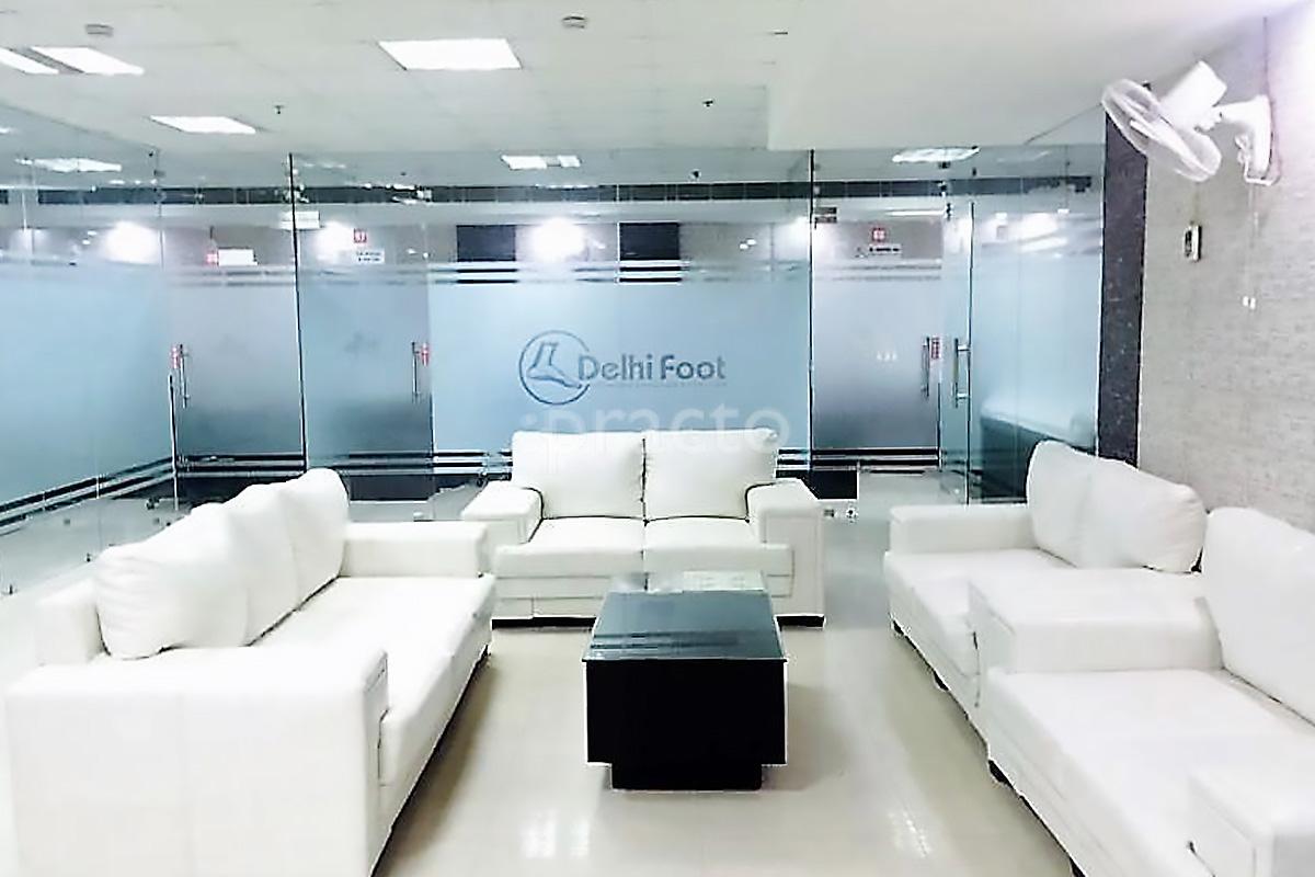 Waiting Area at Delhi Foot Kalkaji Delhi