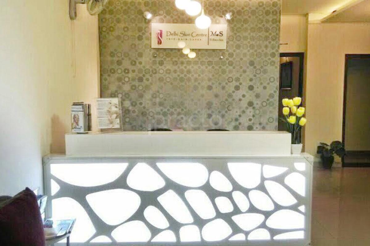 Reception at Delhi Skin Centre Hauz Khas Delhi