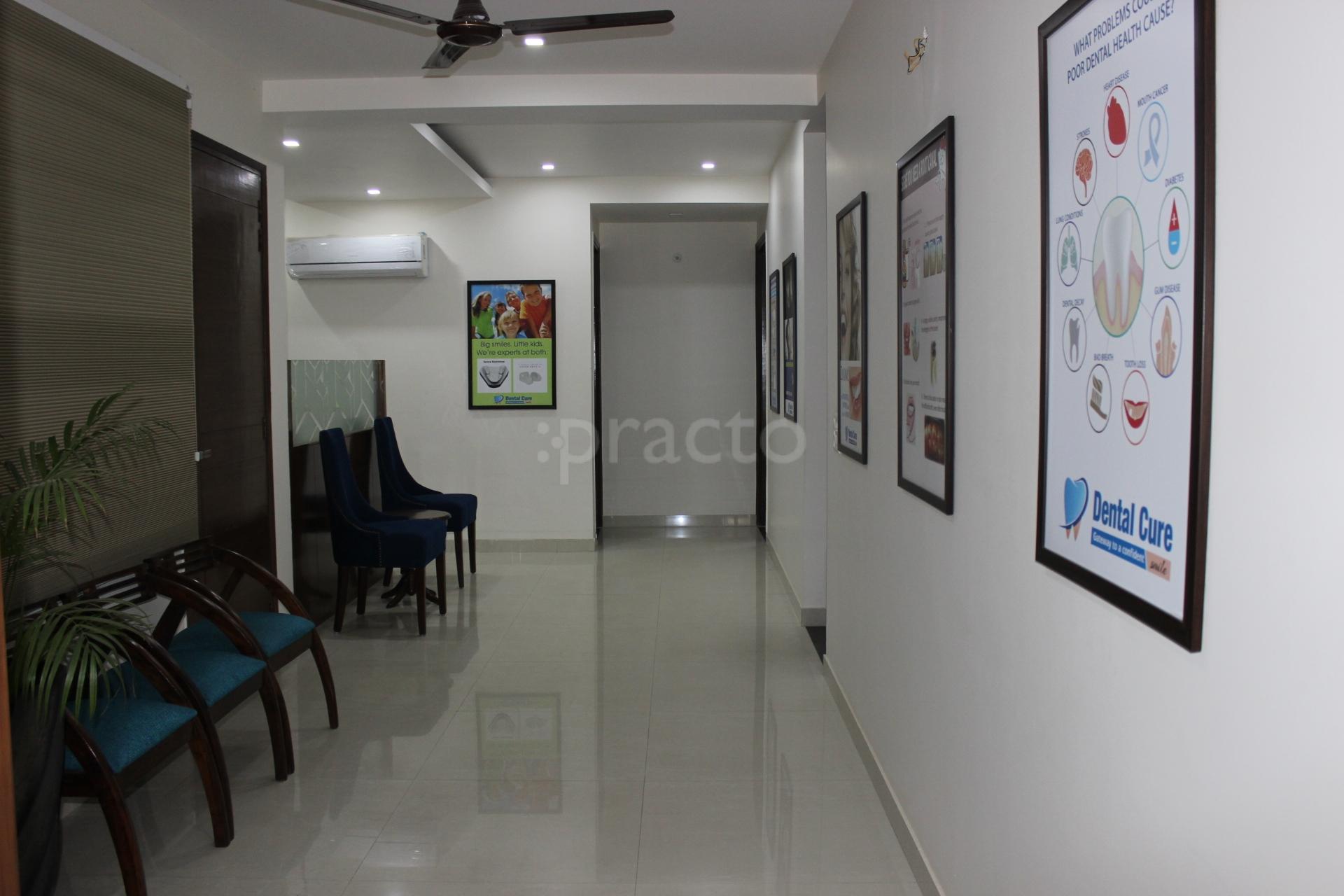 Waiting Area at Dental Cure DLF Phase II Gurgaon