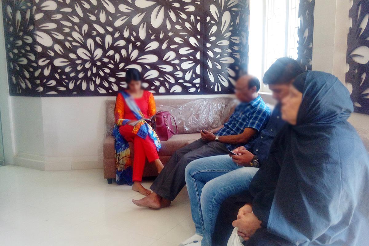 Waiting Area at Dental De Cure Frazer Town Bangalore