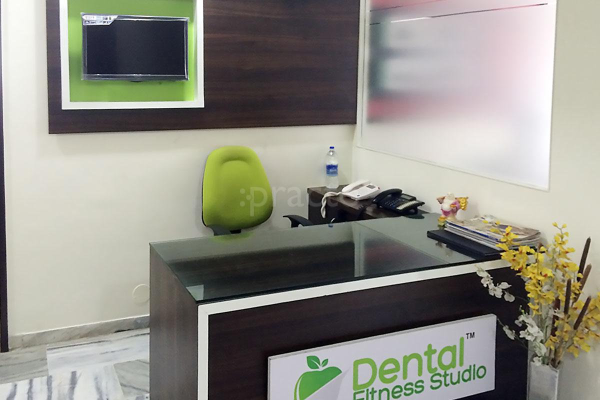 Reception at Dental Fitness Studio Aundh Pune