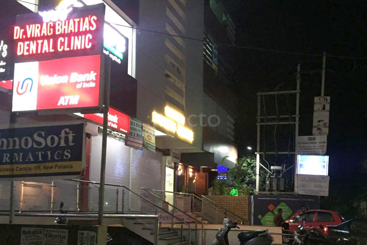 Entrance at Dental Oasis Orthodontic and Dental Clinic New Palasia Indore