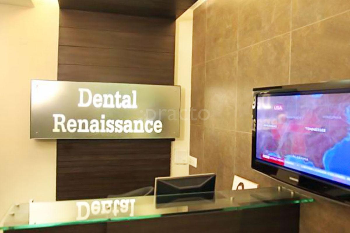 Reception at Dental Renaissance New Rajendra Nagar Delhi