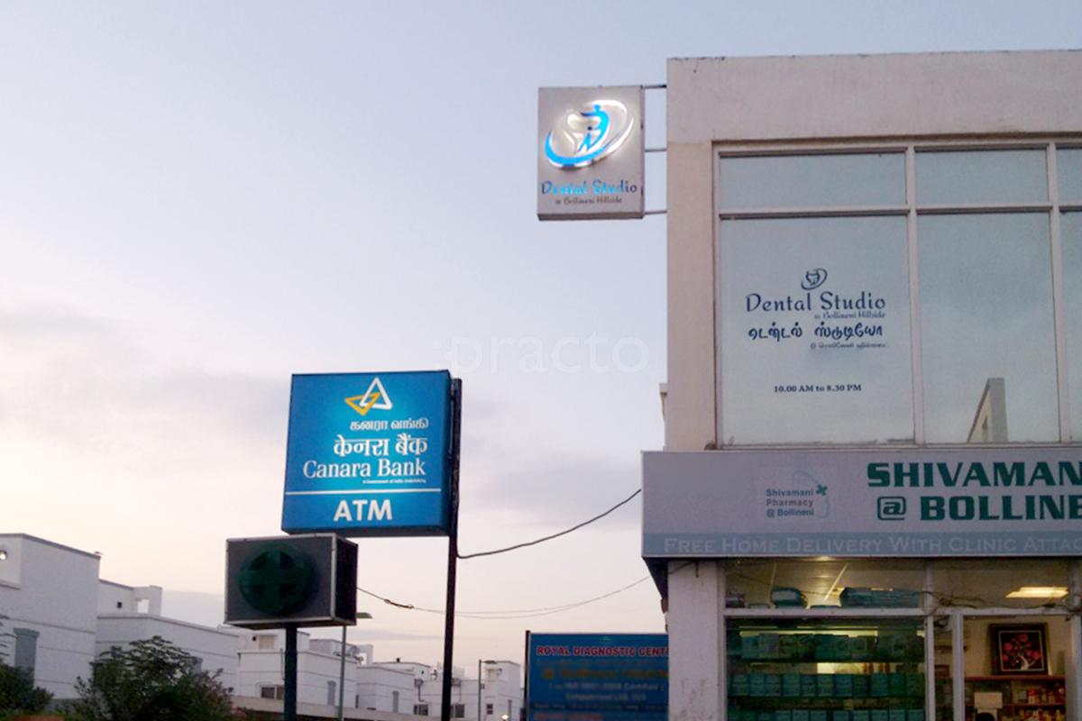 Entrance at Dental Studio Perumbakkam Chennai