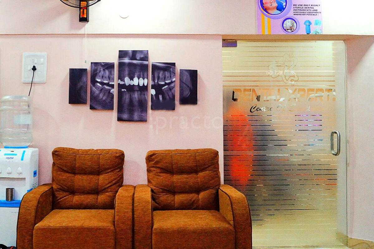 Waiting Area at Dental Xpert Richmond Town Bangalore