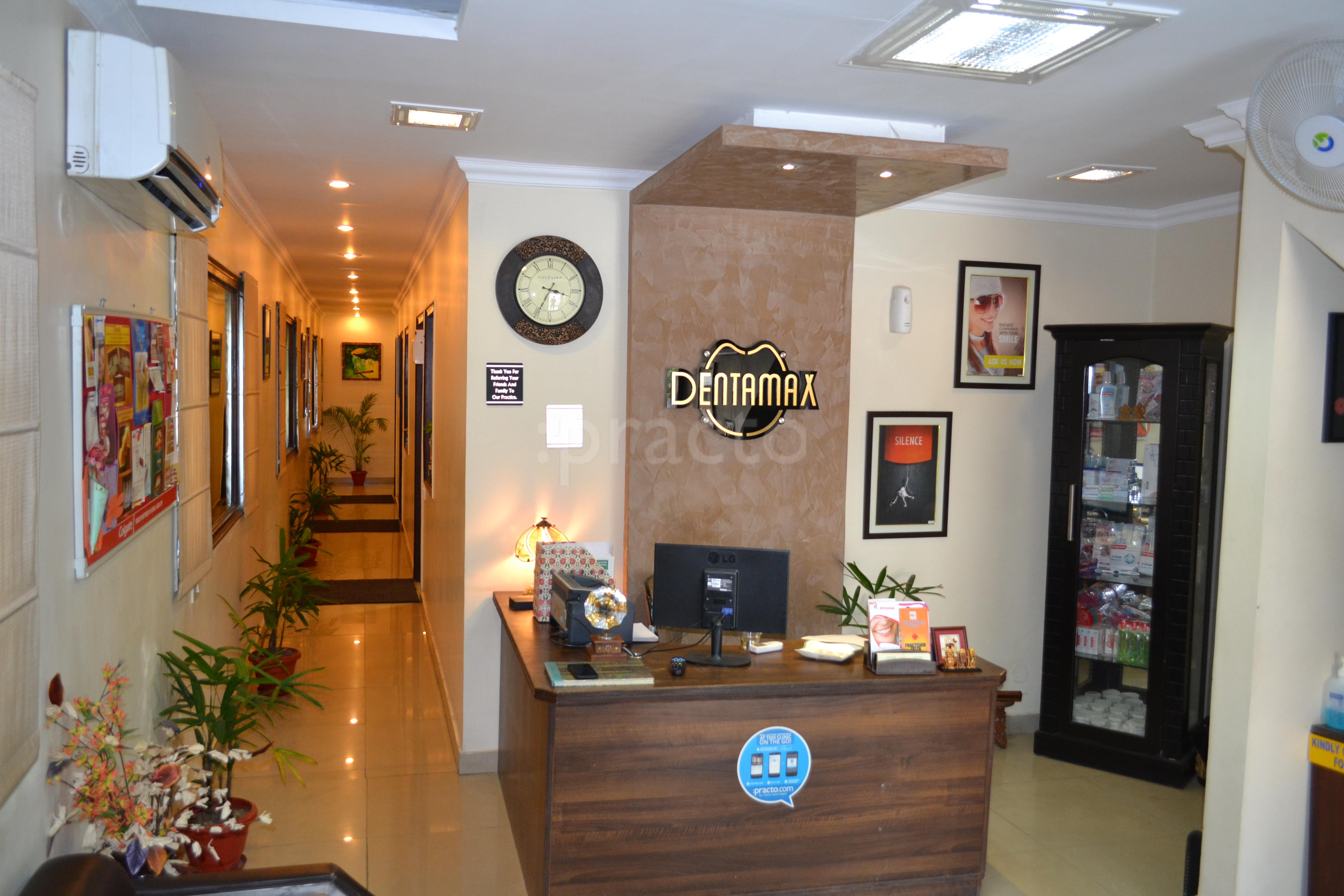 Waiting Area at Dentamax Dental Clinic and Implant Centre Sector 17 Faridabad