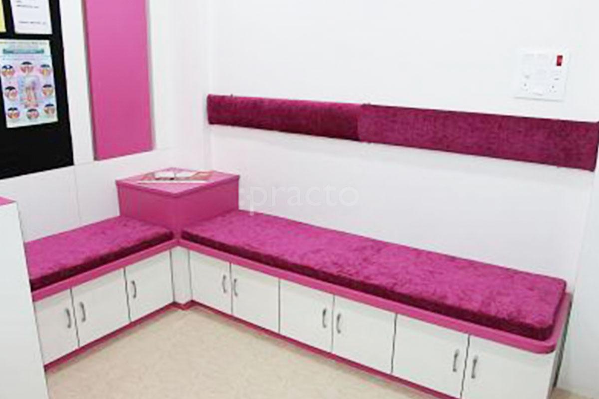 Waiting Area at DentaWorld Dental Clinic Dighi Camp Pune