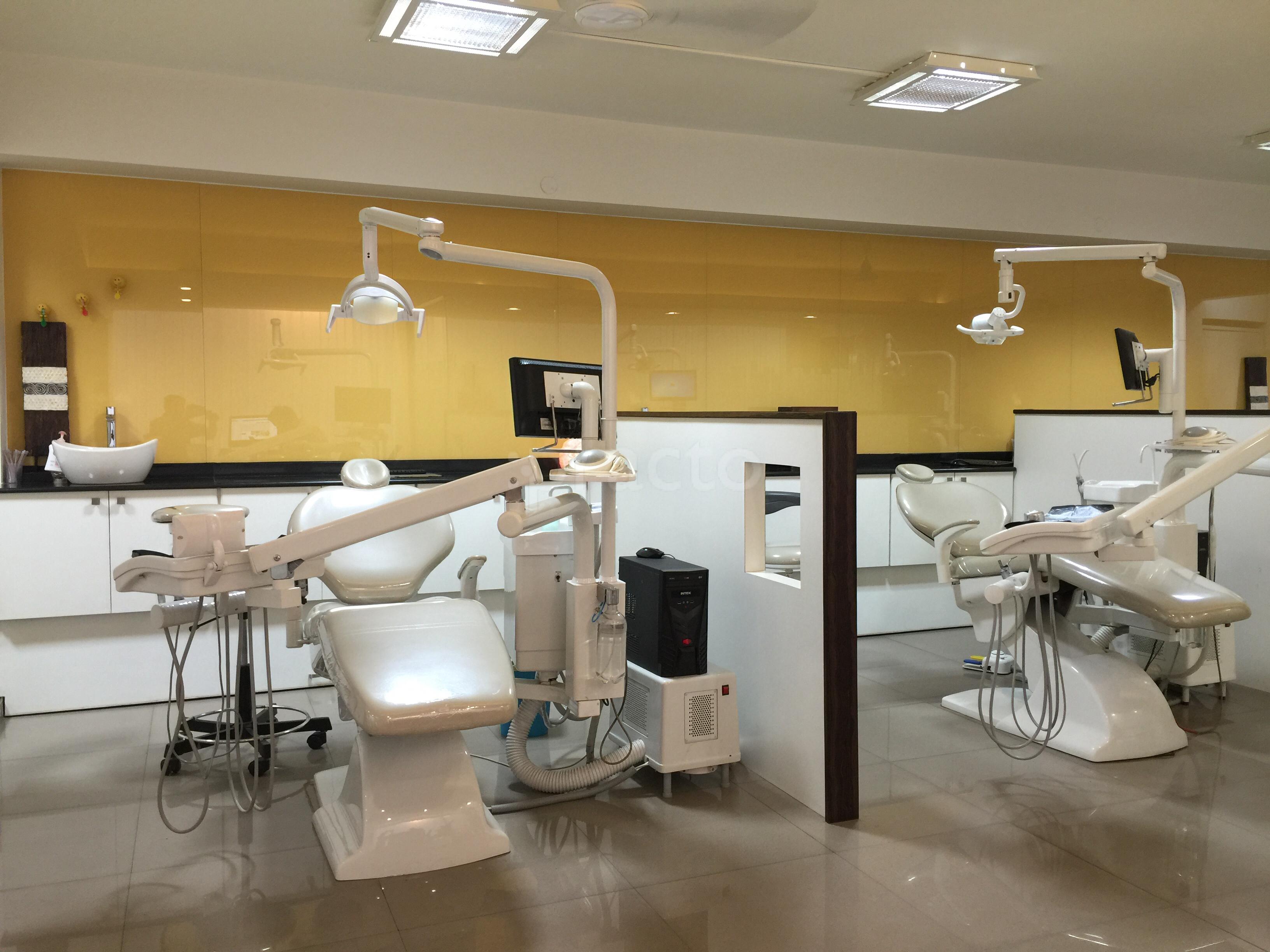 Reception Area at Dentics Dental Care Wheelers Road (Cooke Town) Bangalore