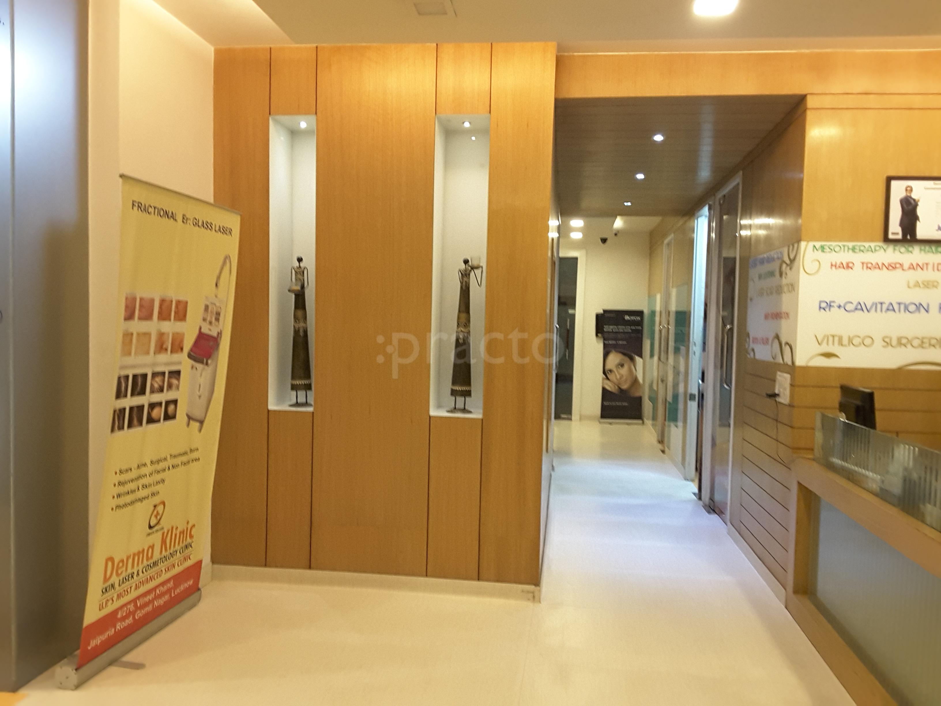 Entrance at Derma Klinic Gomtinagar Lucknow