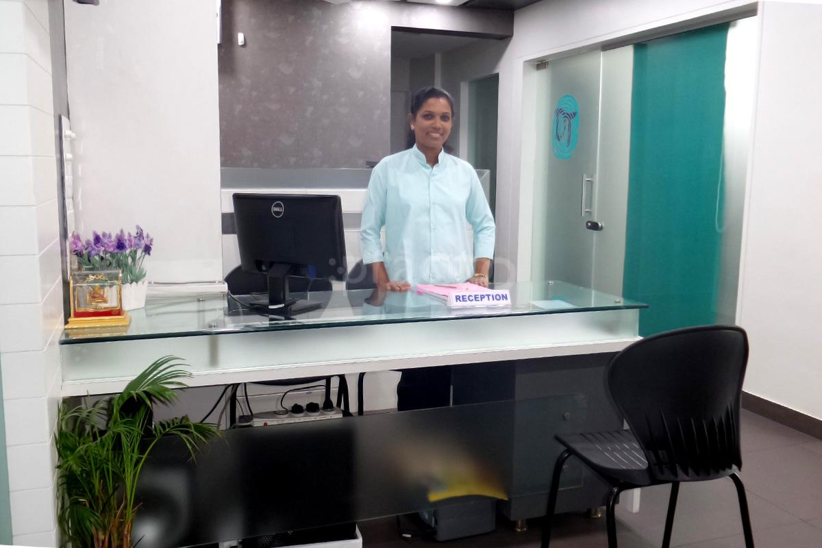 Reception at Derma Touch Kharadi Pune