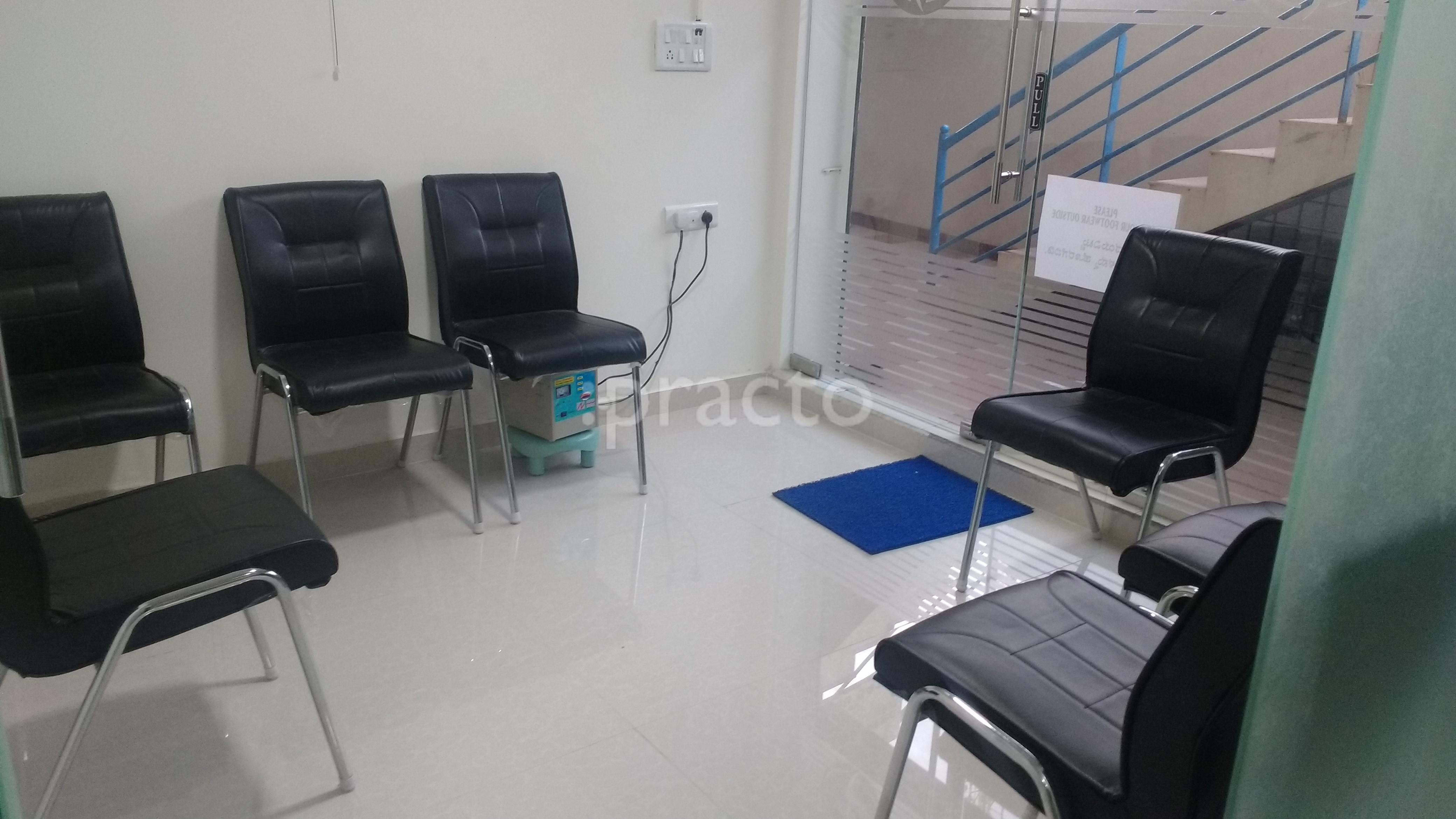 Waiting Area at Dew Multispeciality Dental Clinic Hegde Nagar Bangalore