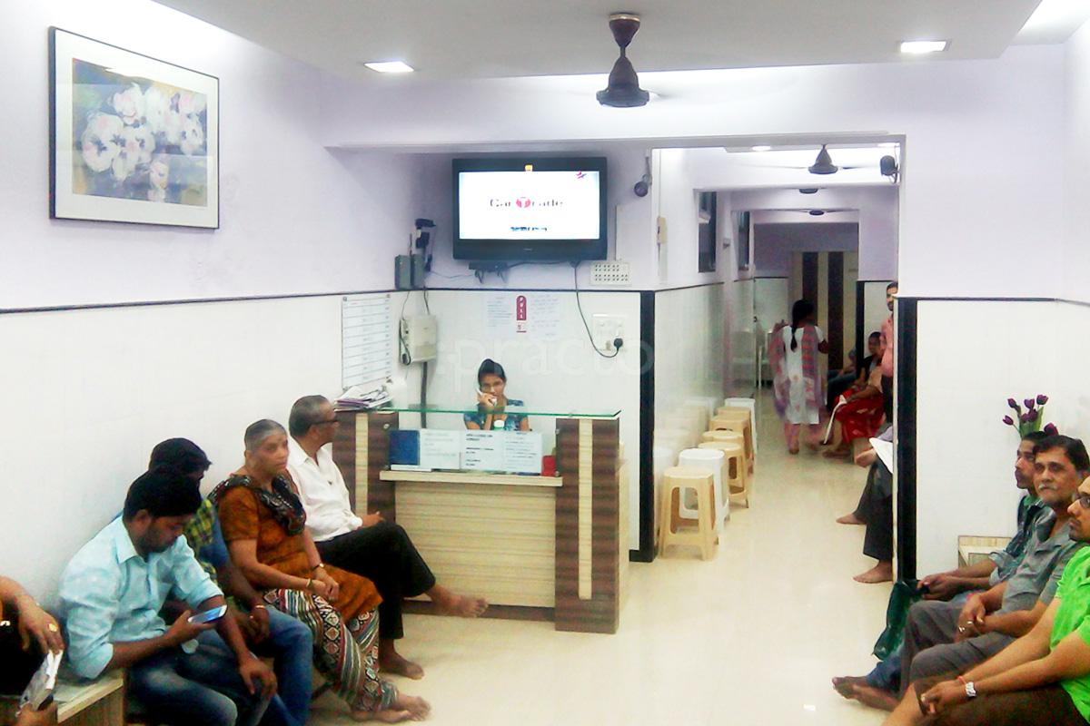 Waiting Area at Dhanwantari Multispeciality Hospital Thane West Thane