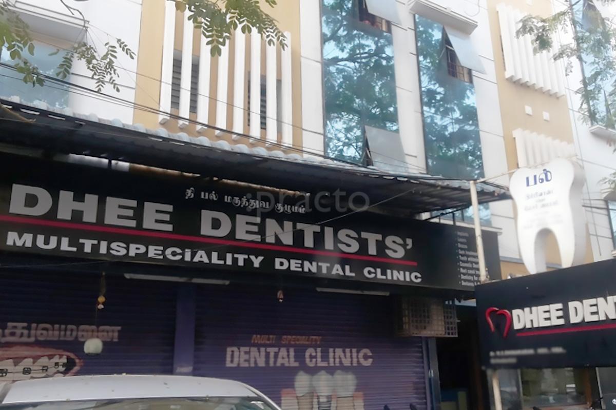 Entrance at Dhee Dentists Triplicane Chennai