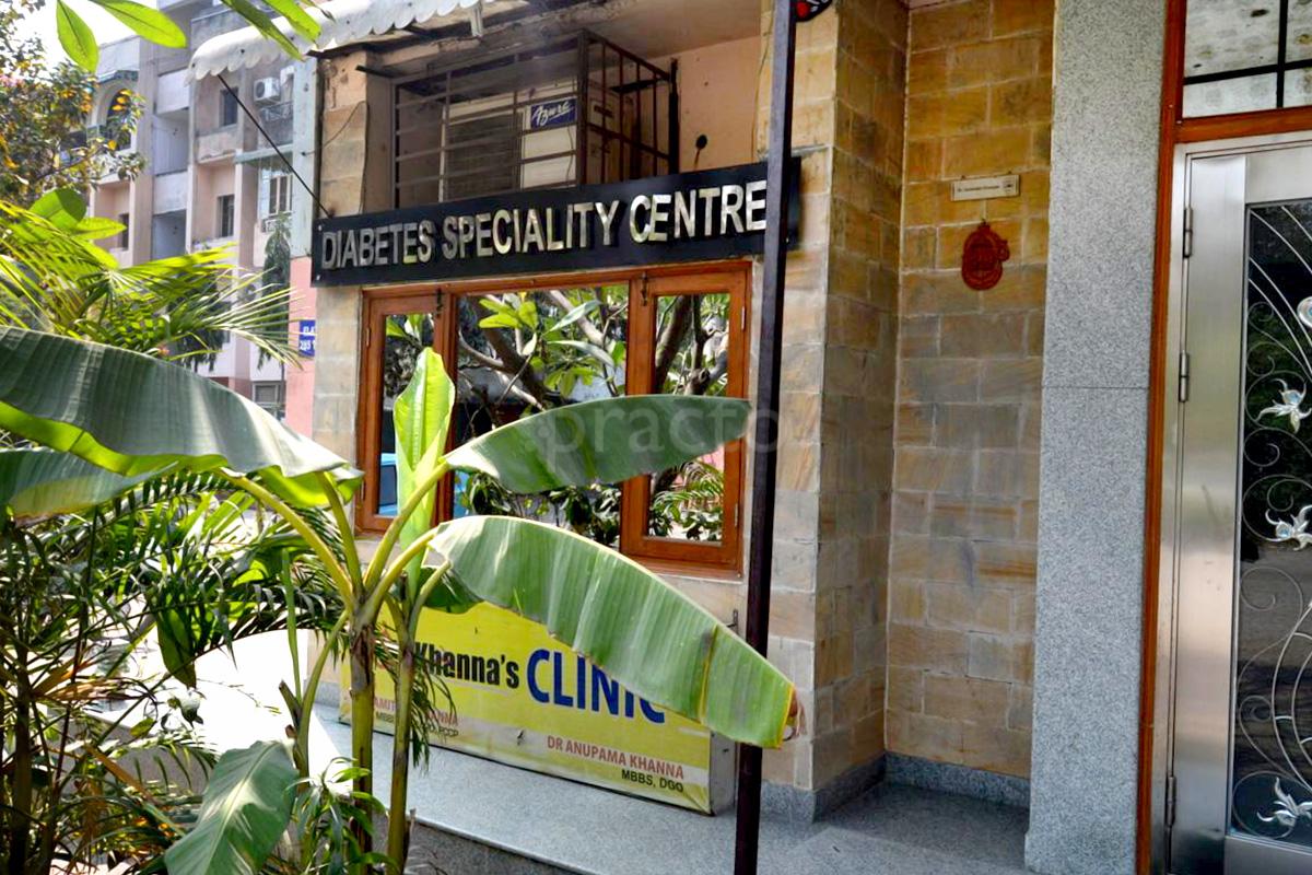 Entrance at Diabetes Speciality Center Dwarka Delhi