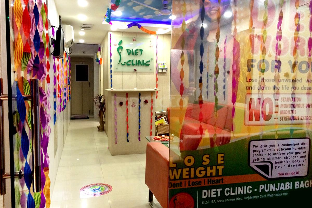 Entrance at Diet Clinic Punjabi Bagh Delhi
