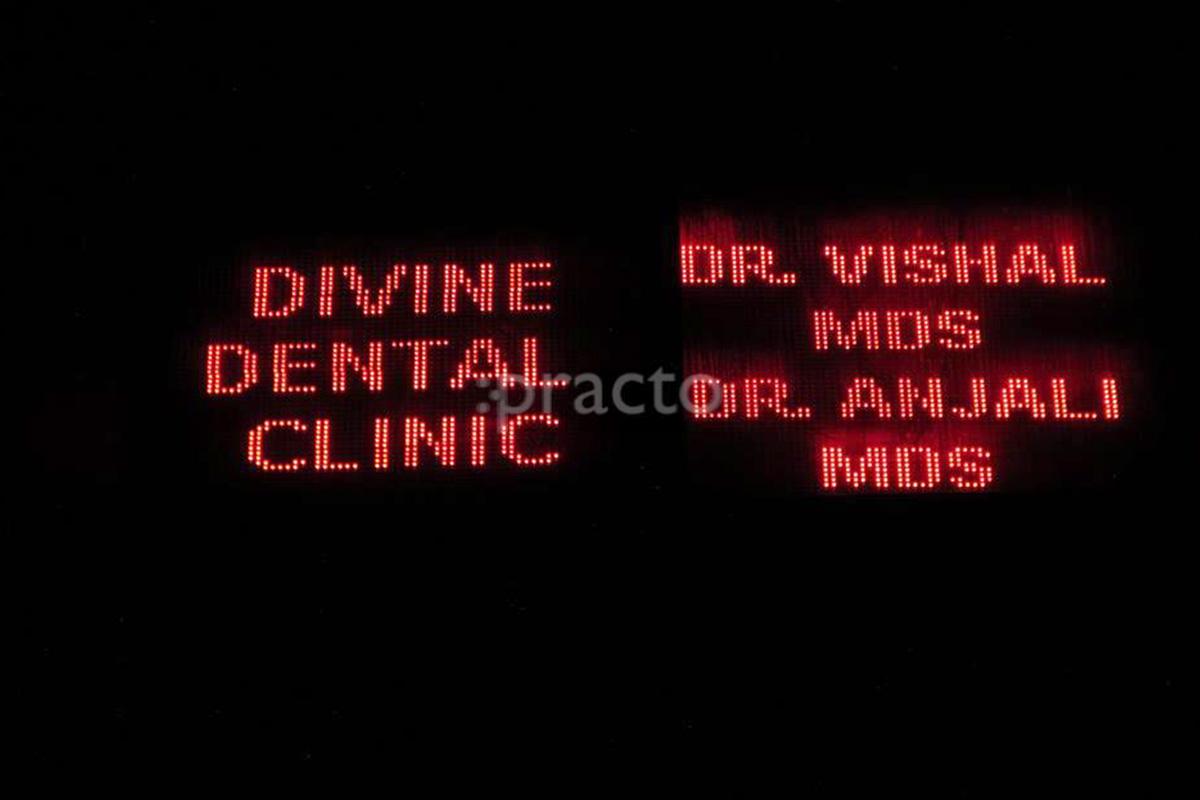 Entrance at Divine Dental & Implant Clinic Kharadi Pune