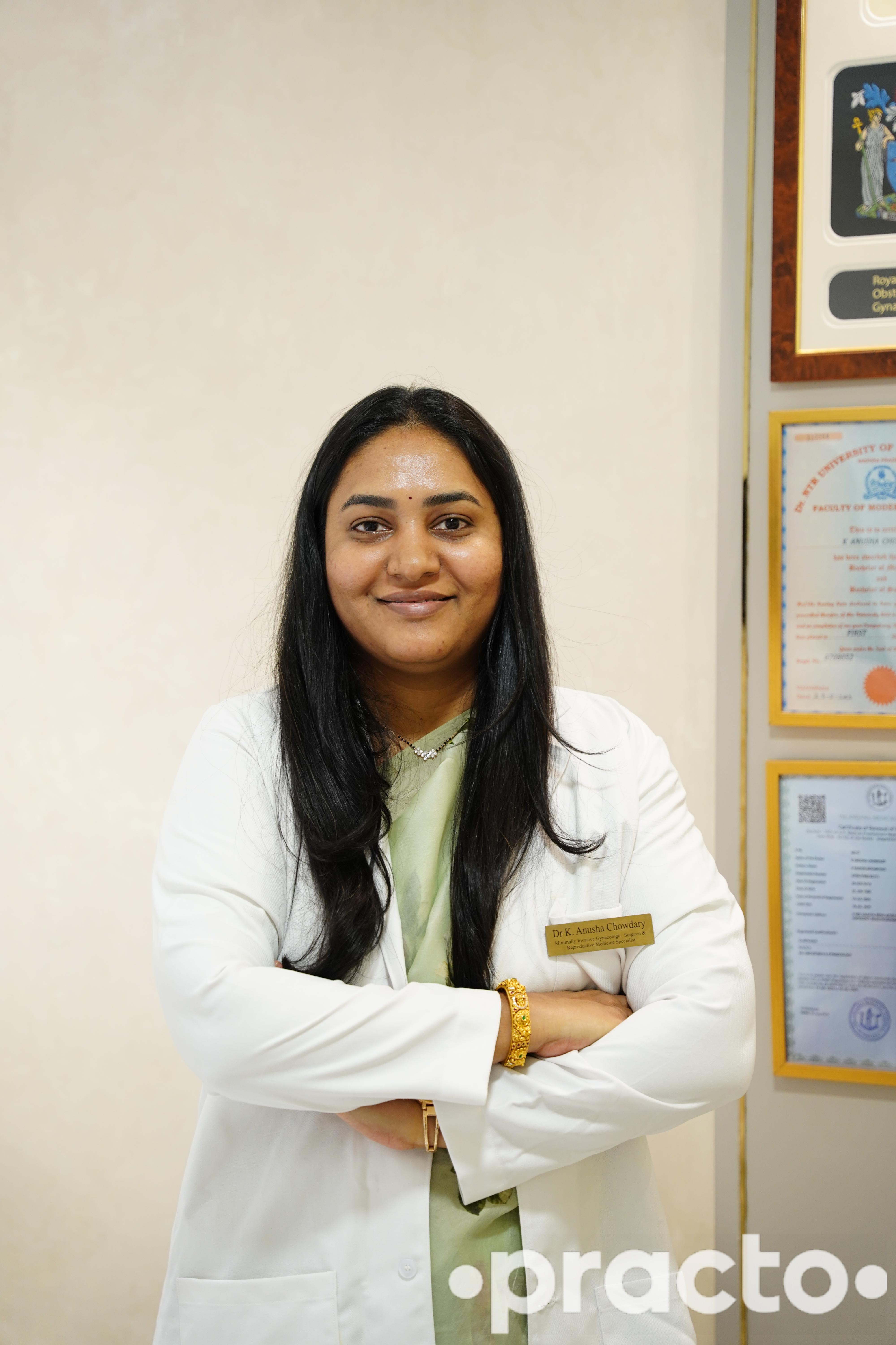 Dr. K Anusha Chowdary Obstetrician in Hyderabad