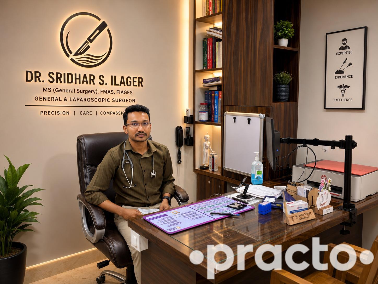 Dr. Sridhar Ilager General Surgeon in Gadag