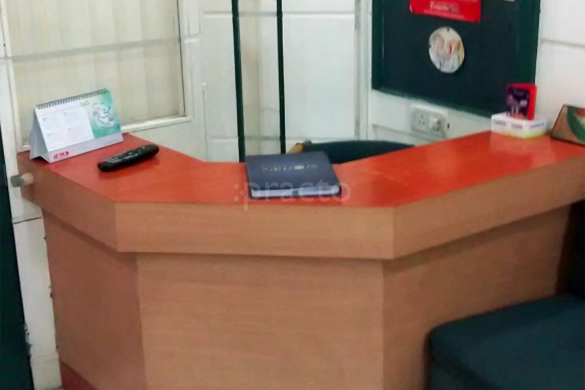 Reception at Dolphin Heart Care Clinics KPHB Hyderabad