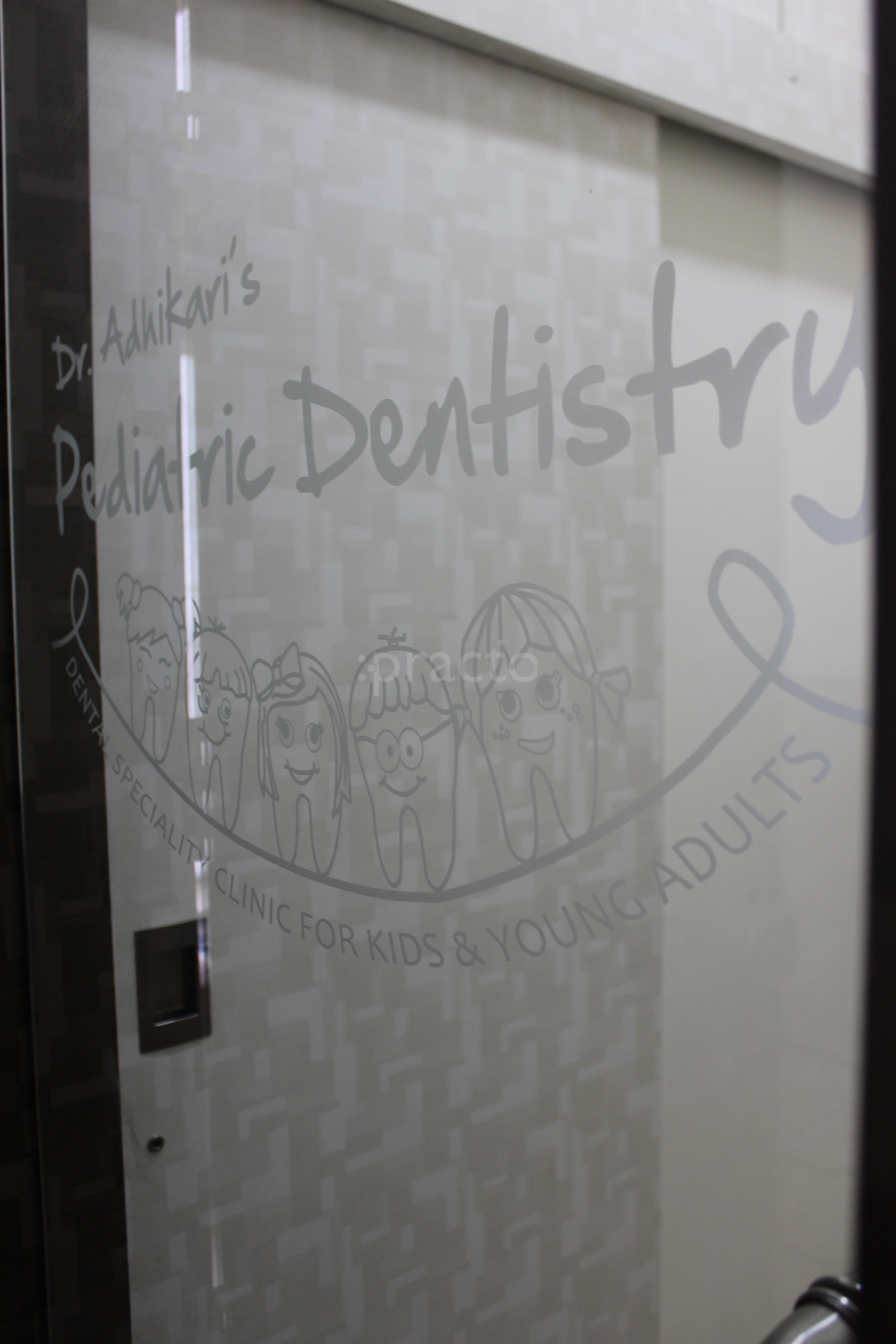 Entrance at Dr Adhikari's Pediatric Dentistry Clinic Kondhwa Pune