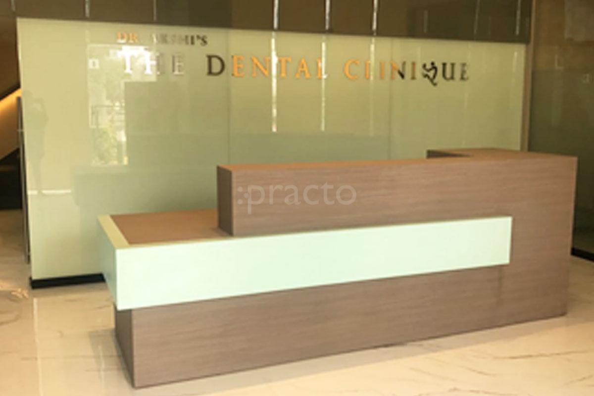 Reception at Dr. Akshi's The Dental Clinique Gurgaon Sector 42 Gurgaon