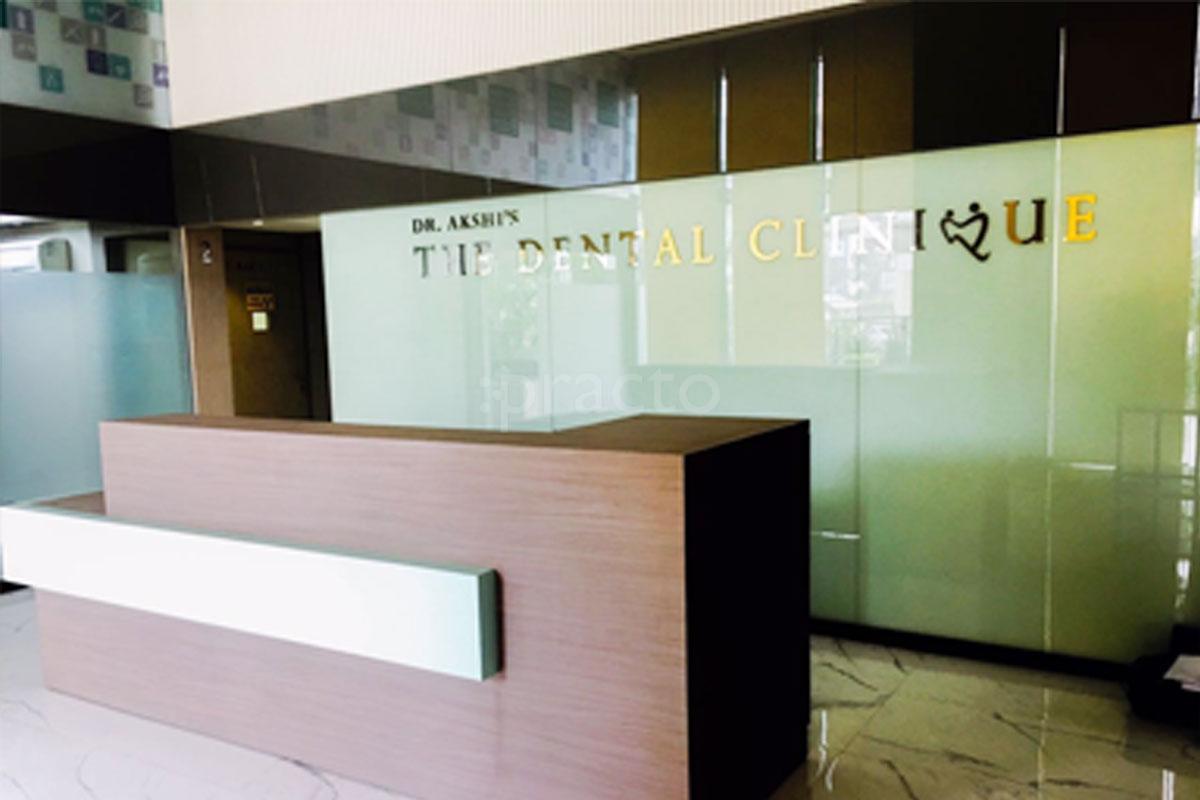Reception at Dr. Akshi's The Dental Clinique Gurgaon Sector 42 Gurgaon