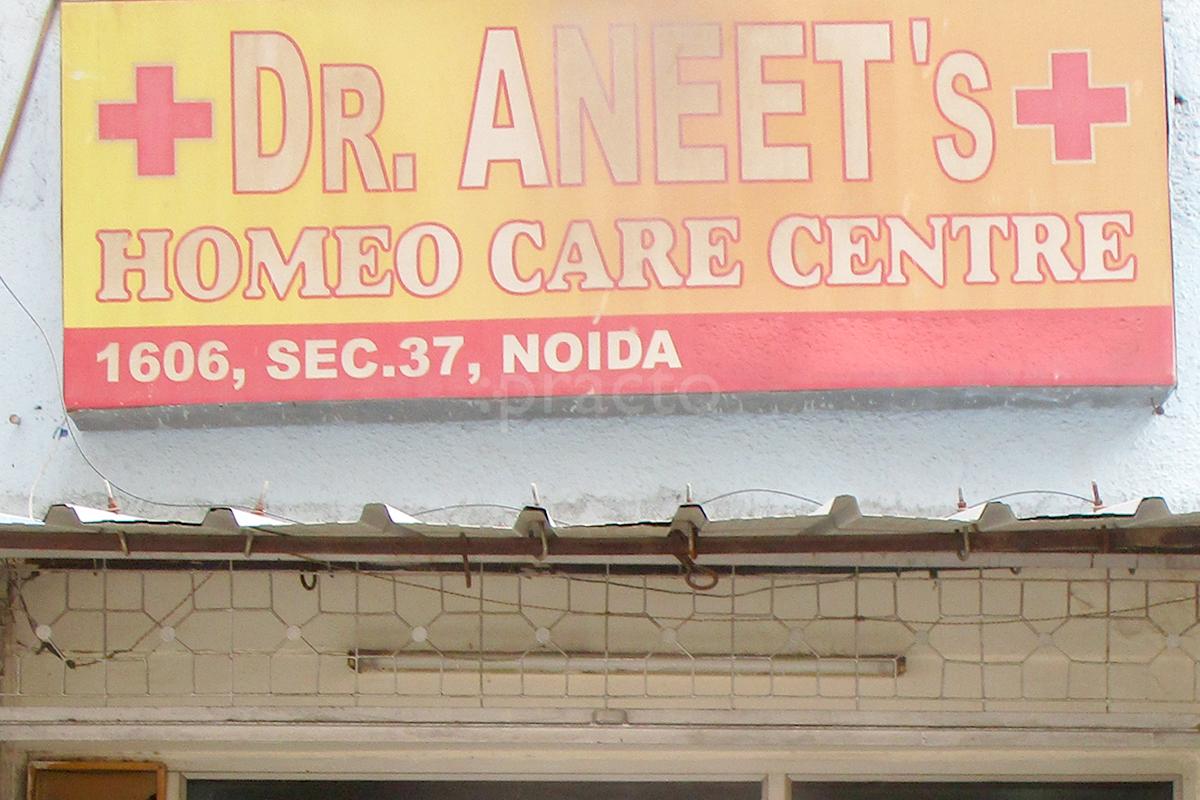 Entrance at Dr. Aneet's Homeo Care Centre Sector 37 Noida