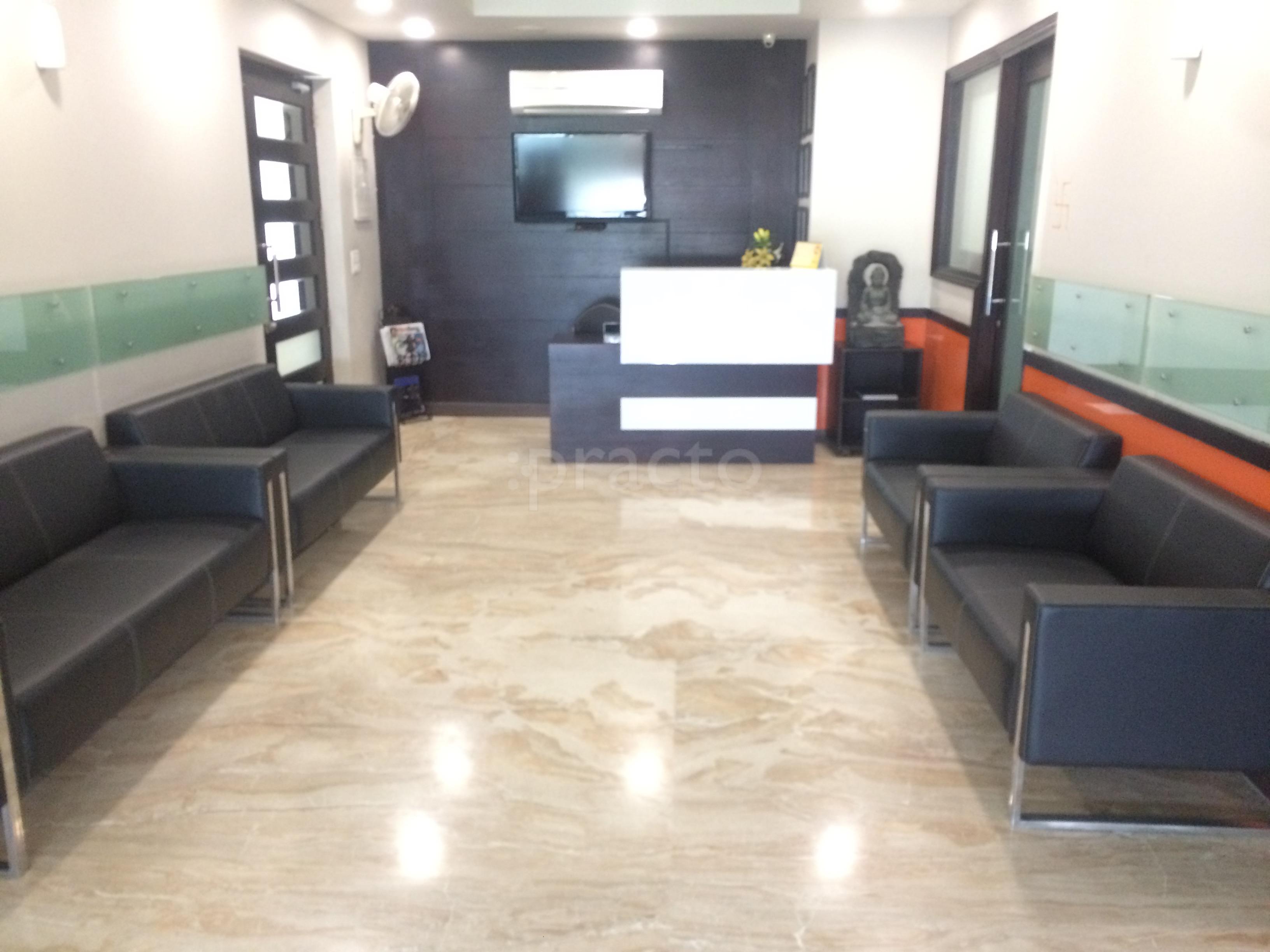 Reception at Dr Anmol's Ultrasound Clinic South City-II Gurgaon
