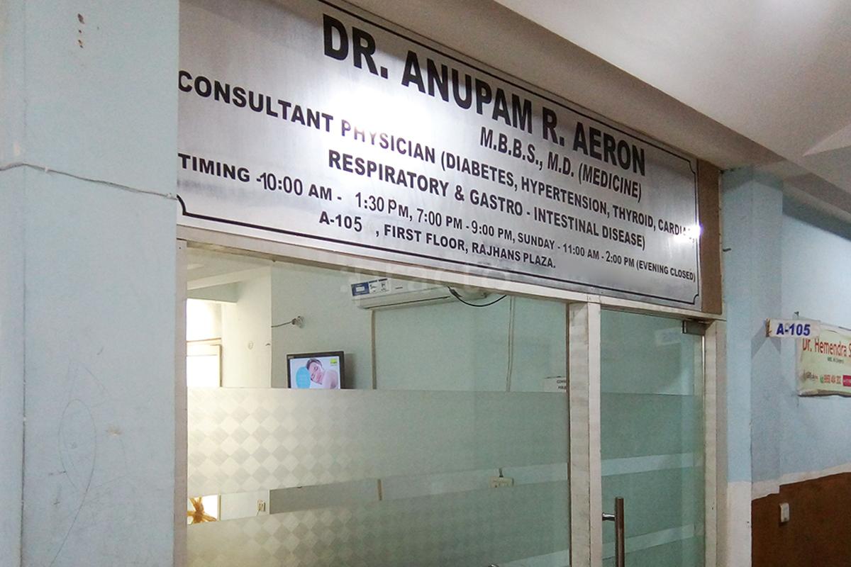 Entrance at Dr. Anupam R Aeron Clinic Indirapuram Ghaziabad