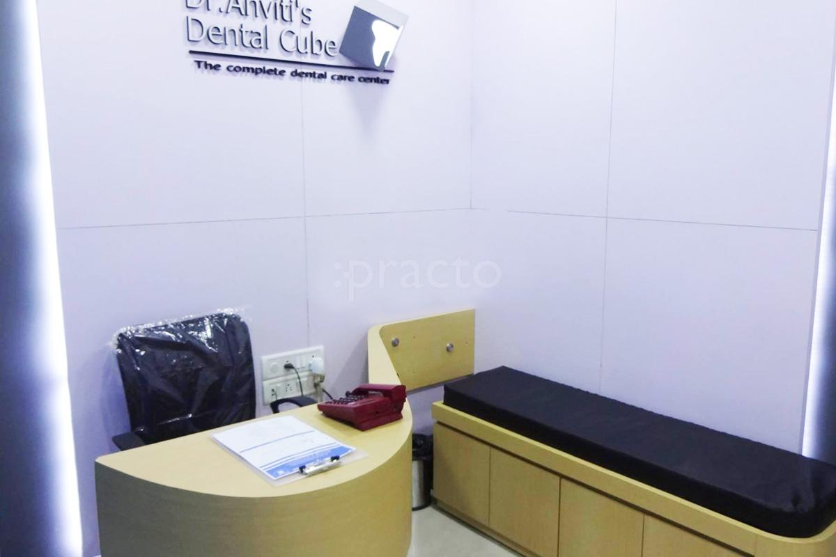 Waiting Area at Dr. Anviti's Dental Cube Goregaon East Mumbai
