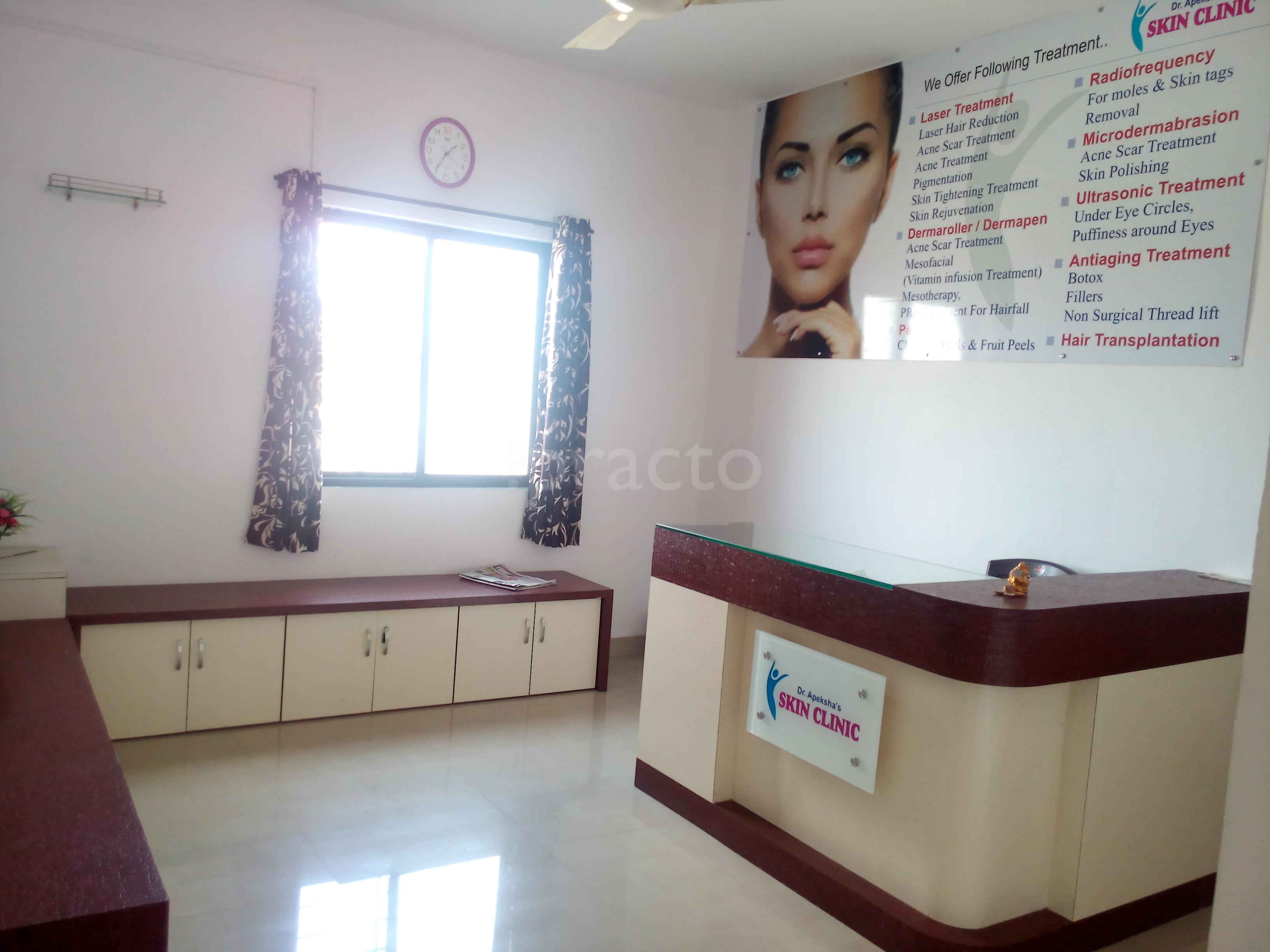 Waiting Area at Dr. Apeksha's Skin Clinic and Laser Center Nanded City Pune